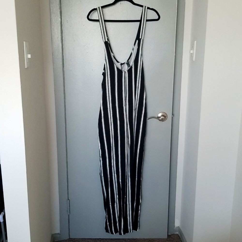 Black & white jumpsuit